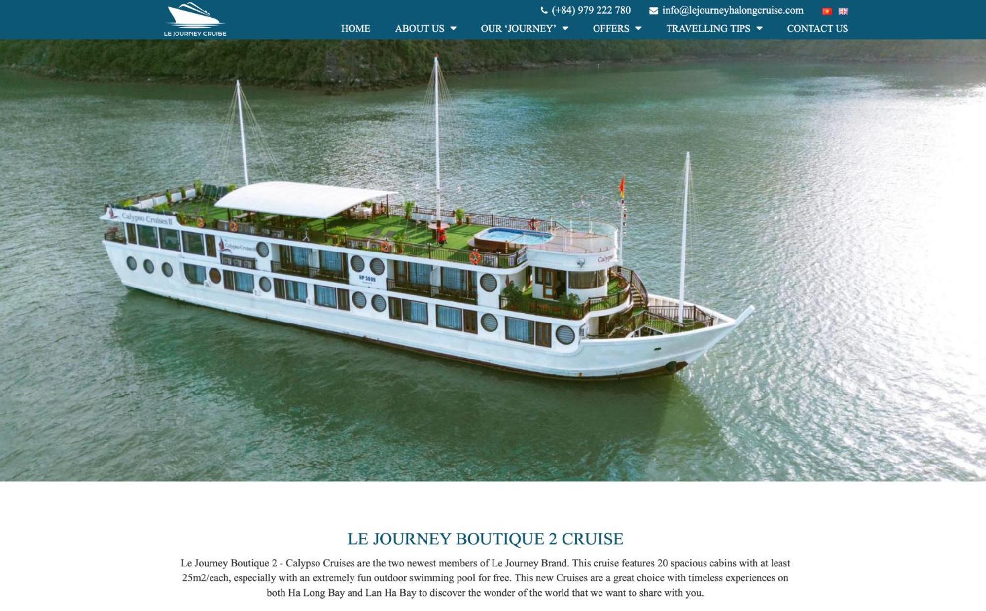 Hotel Le Journey Calypso & Verdure Lotus Cruises Ha Long Zewnętrze zdjęcie